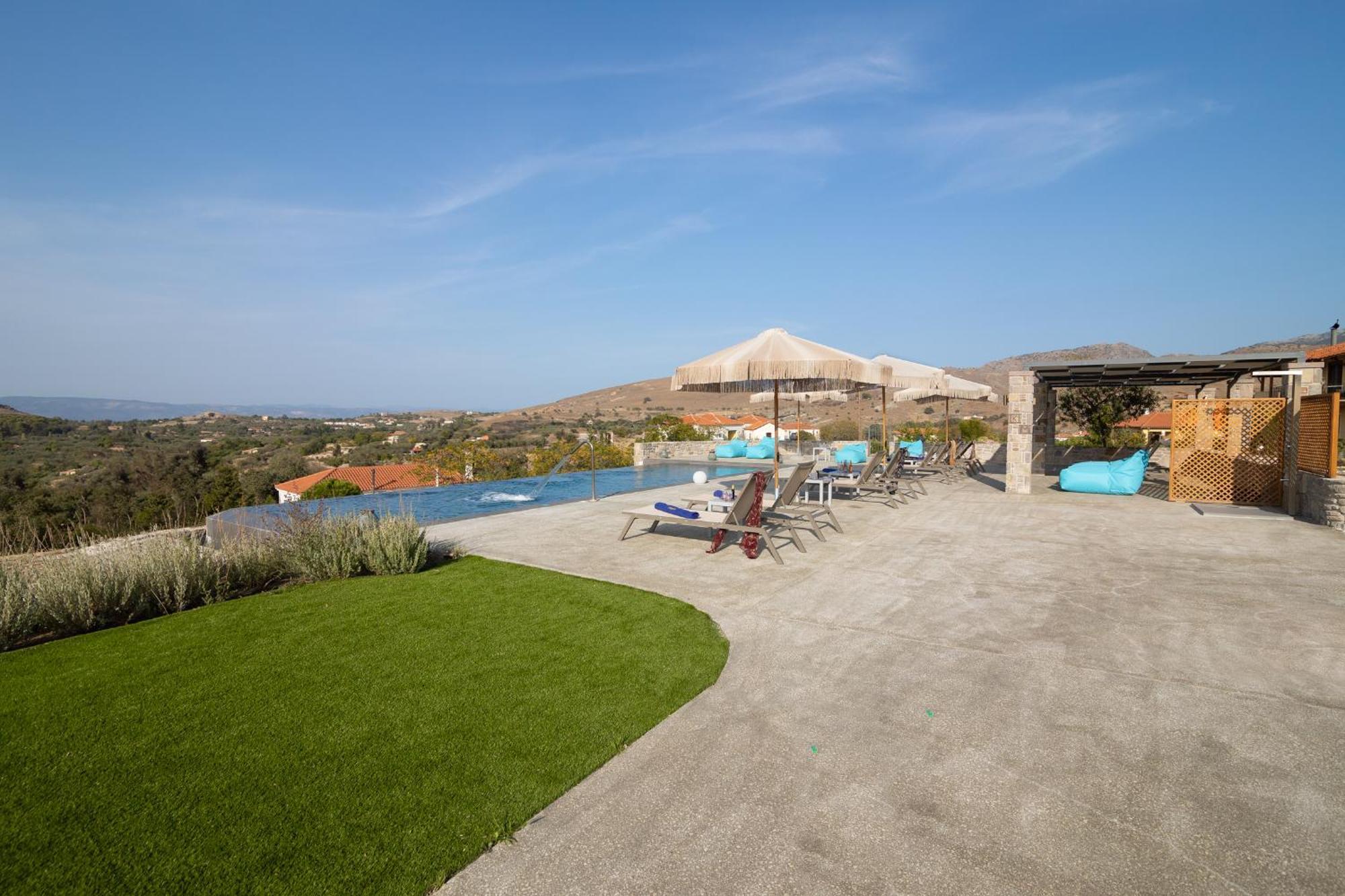 Lampetos Houses Molyvos Митимна Экстерьер фото
