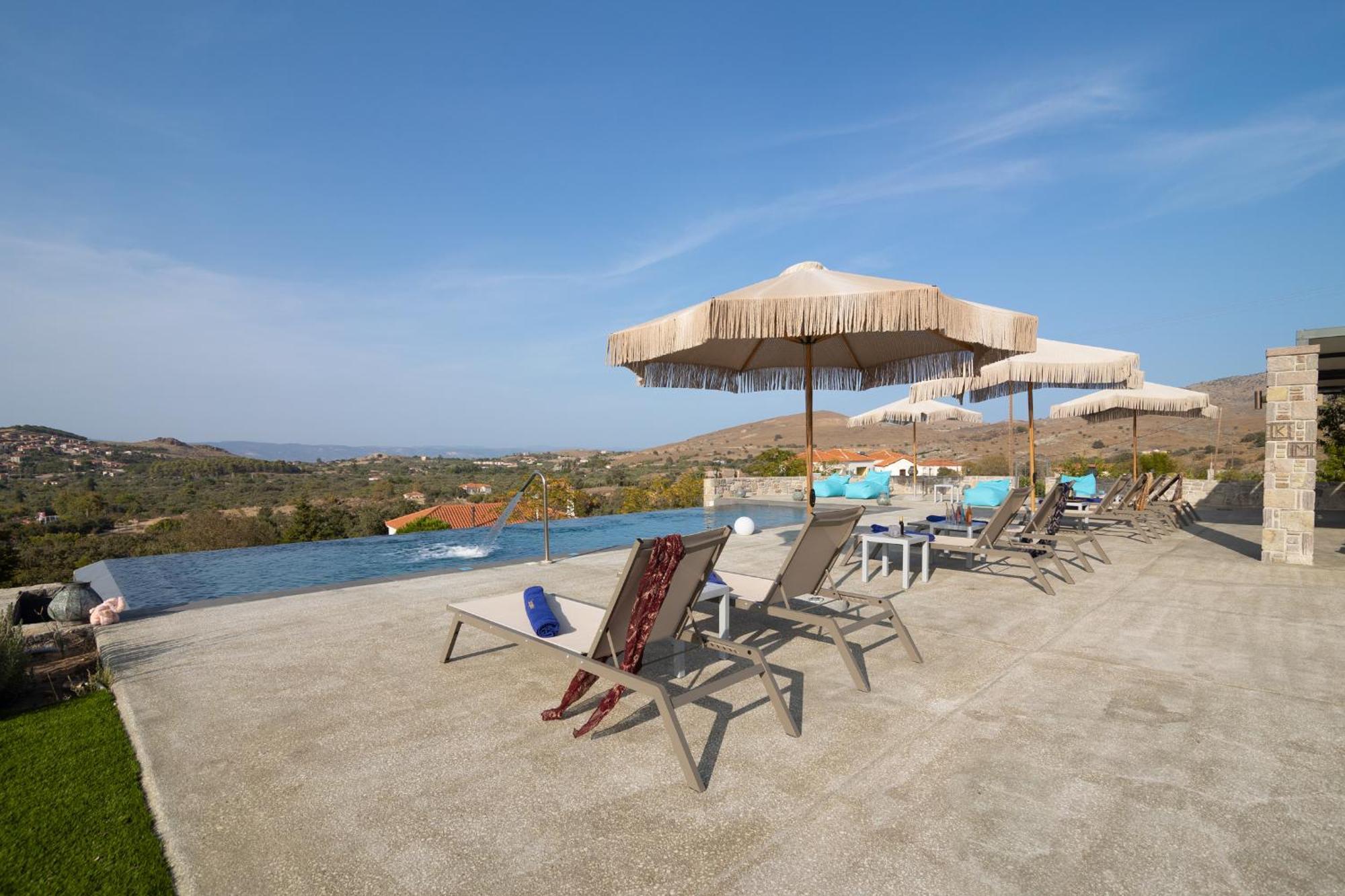 Lampetos Houses Molyvos Митимна Экстерьер фото