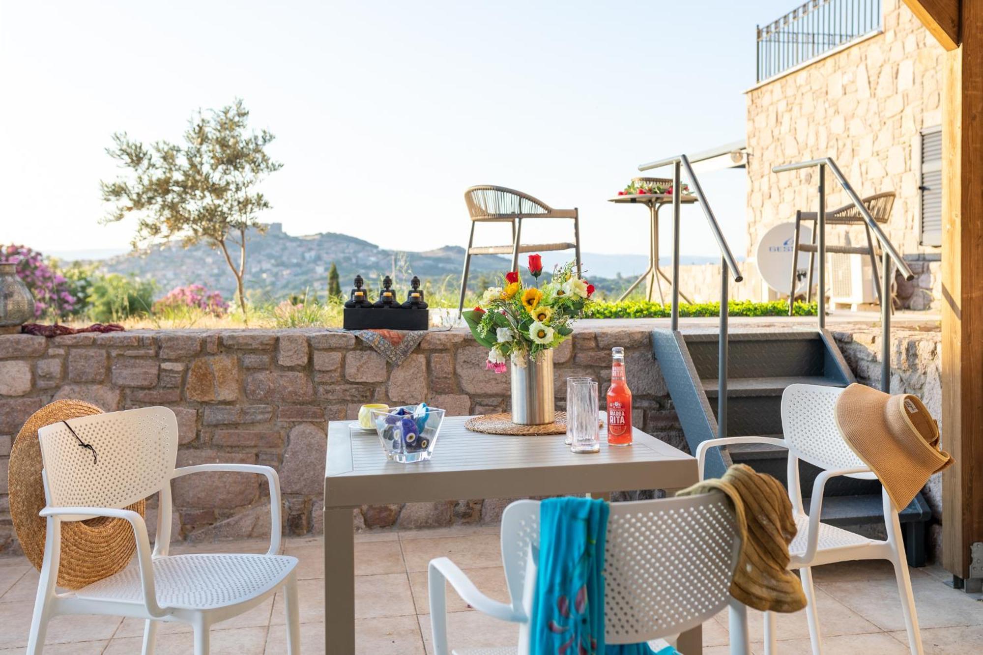Lampetos Houses Molyvos Митимна Экстерьер фото